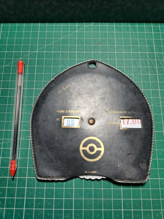 Disco antigo de estacionamento