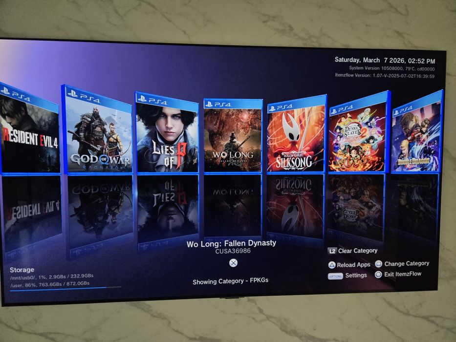 Playstation 4 slim 1tb Desbloqueada