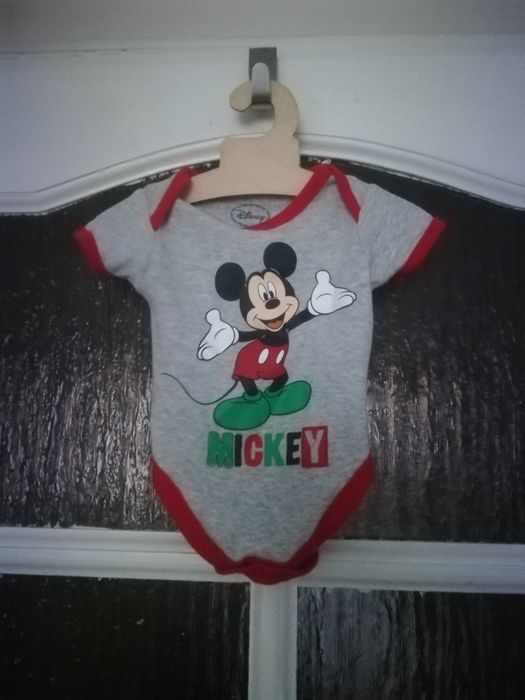 Body niemowlęce. Mickey. Nowe.