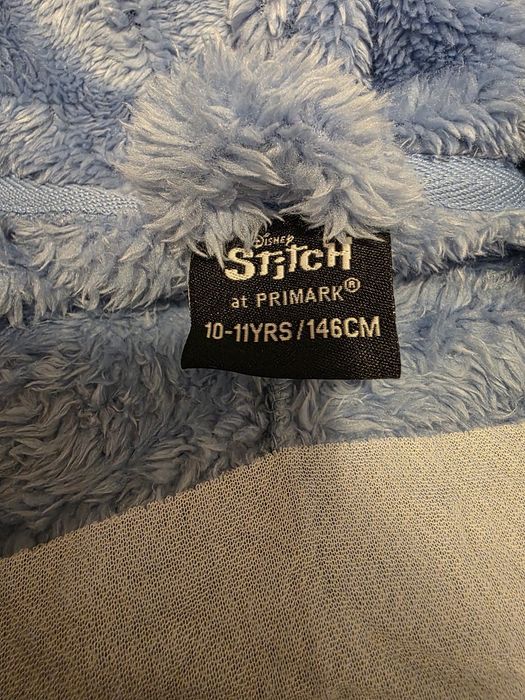 Pijama Macacão Stitch 10-11 Anos  Disney Stitch Azul