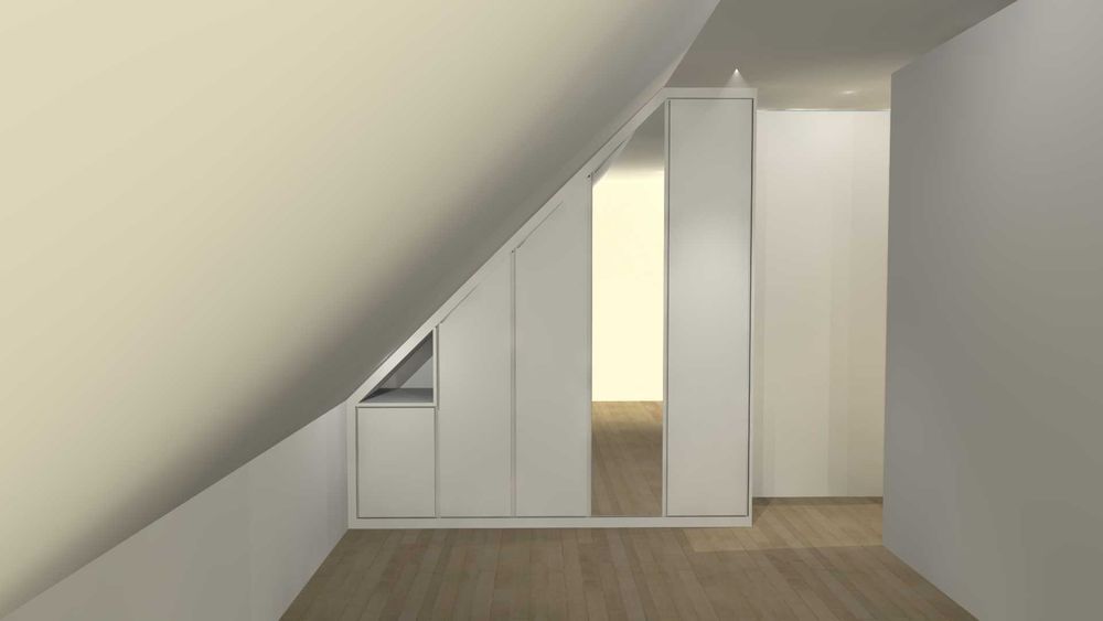 Desenhos 3D de Mobiliário por Medida