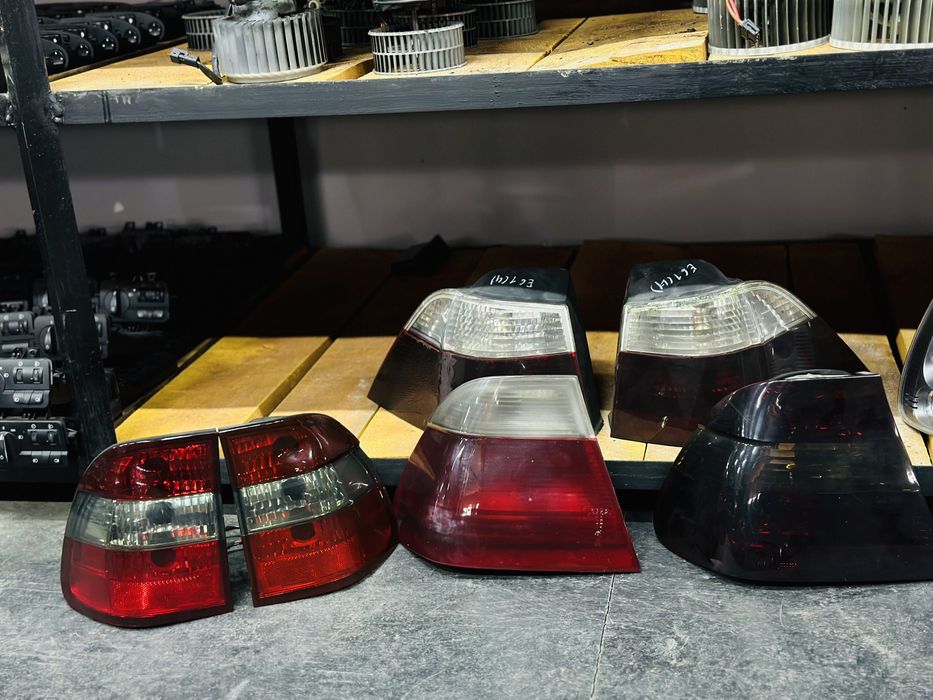 BMW E39 E61 E46 стопи тоновані димчасті притемнені турінг седан