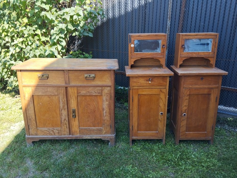 Шафа, Комод, Тумби (комплект для спальні)