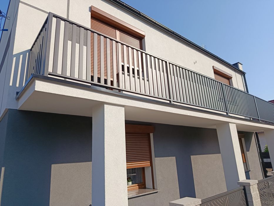 Ogrodzenia-Balustrady-     Schody-Konstrukcje stalowe-Uslugi ślusarski