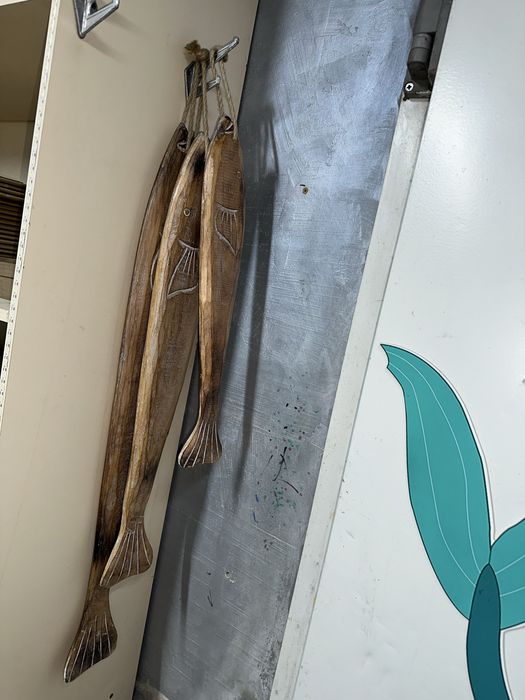 Риба деревяні для декорації в інтерєр