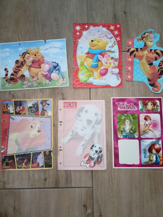 Karteczki duże do segregatora i naklejki