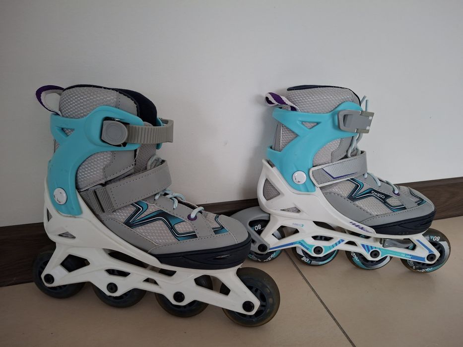 Rolki dziecięcie roz. 32-35 decathlon