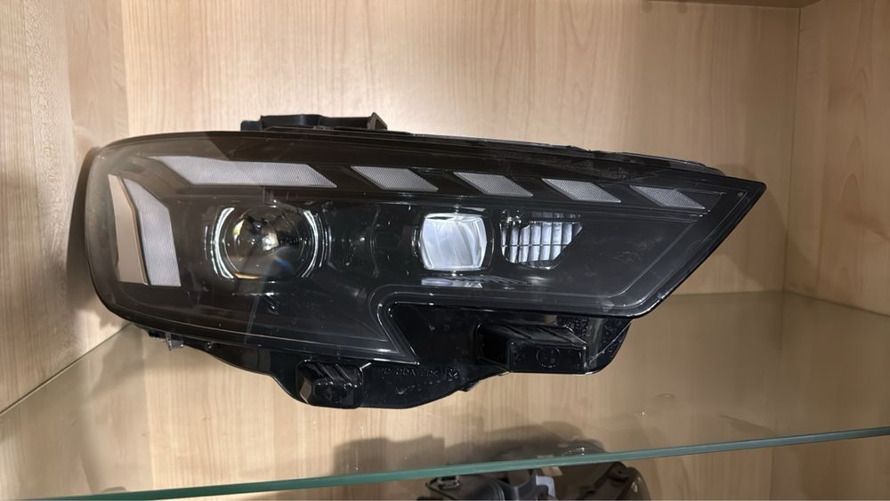 рестайл фары audi a3 8v