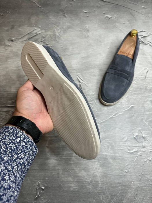 Замшевые лоферы 40-45