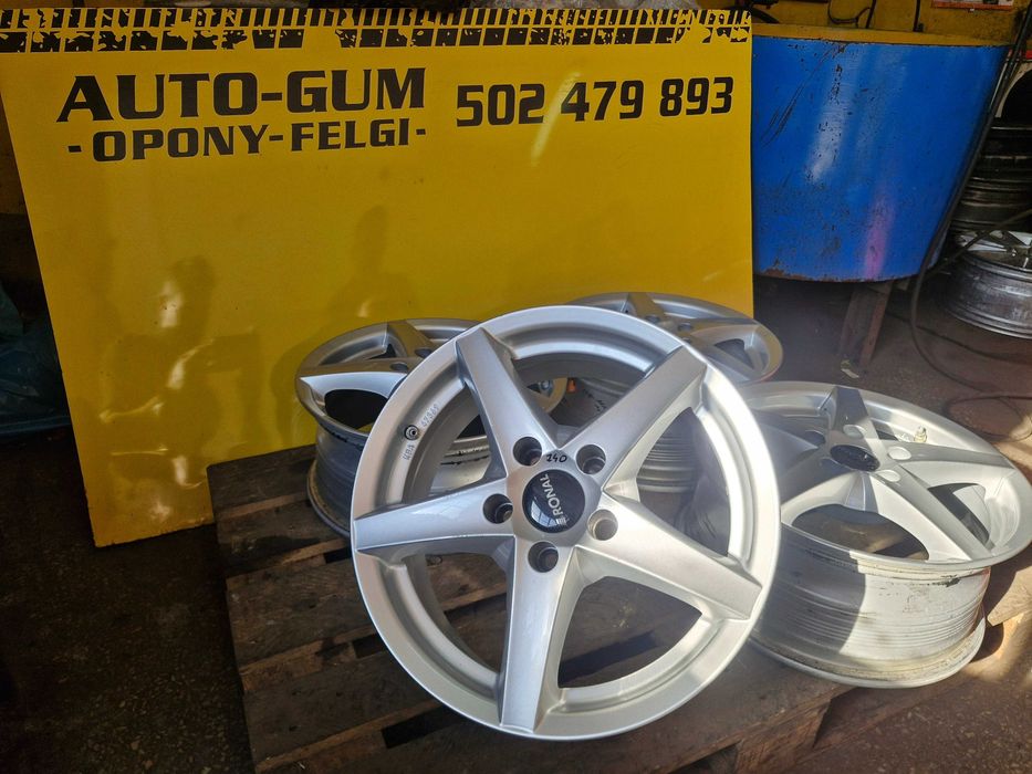 Alufelgi 5x114,3 16 Honda Kia Nissan Renault Suzuki Toyota Mazda Hyundai Dacia