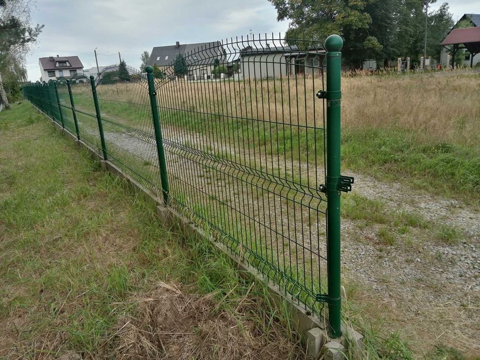 Kompletne ogrodzenie panelowe używane