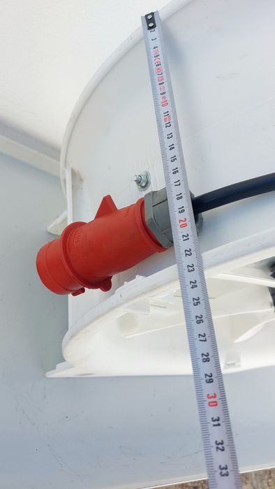 Ventilador extrator 7760 m3h Ar fumos tintas de estufas e  aviários