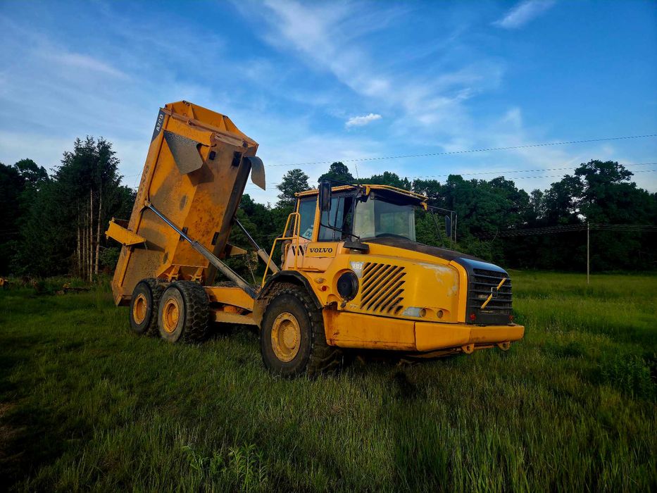 Volvo a30d z 06r skrzynia biegów , możliwość sprawdzenia burta koła silnik