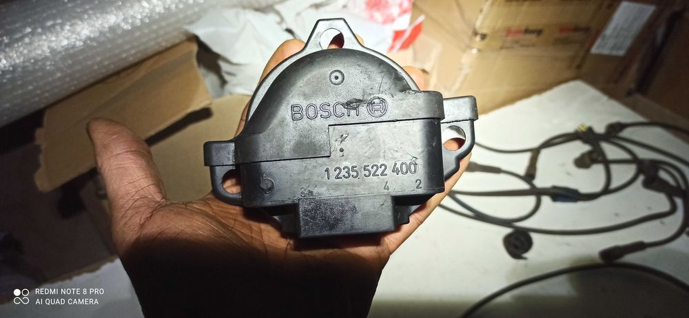 Крышка трамблера бегунок оригинал BOSCH Опель Омега А 1.8/2.0 провода