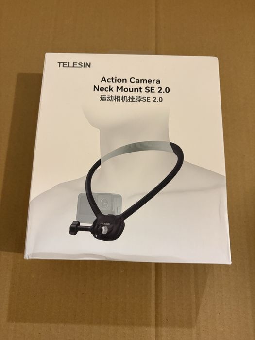 Uchwyt Silikonowy TELESIN na szyję do GoPro Hero Insta360 DJI Osmo