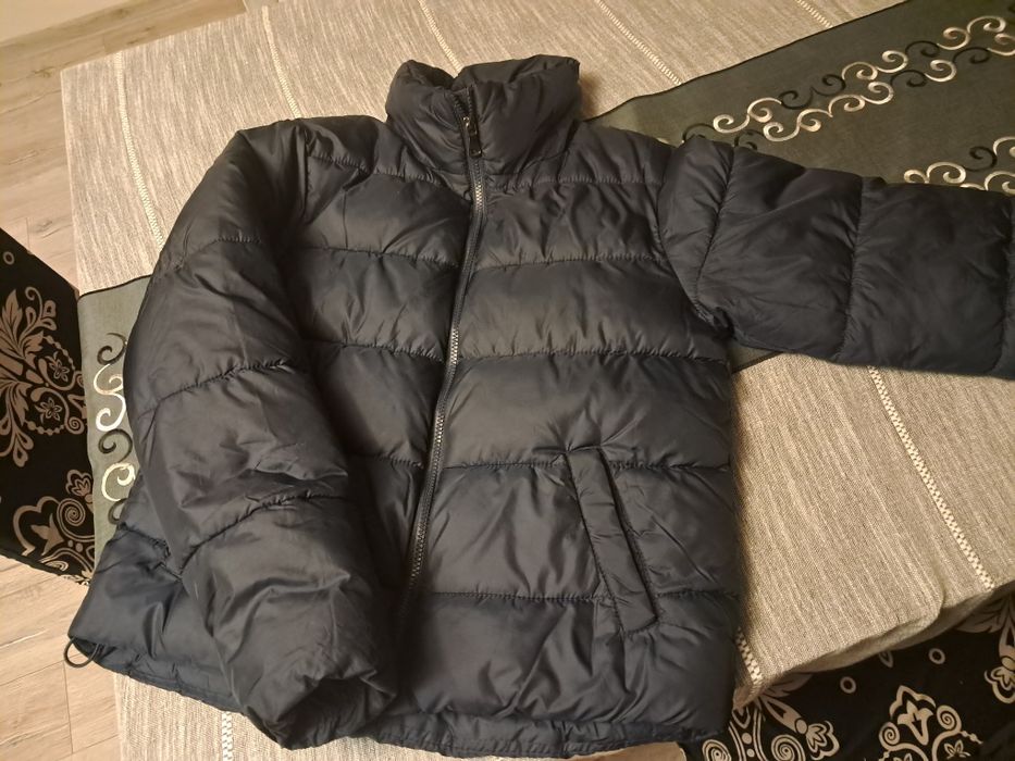 Granatowa kurtka zimowa xs