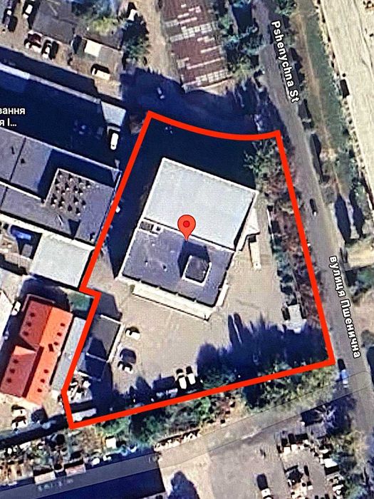Окремо розташована офісно-складська будівля 4920 м²