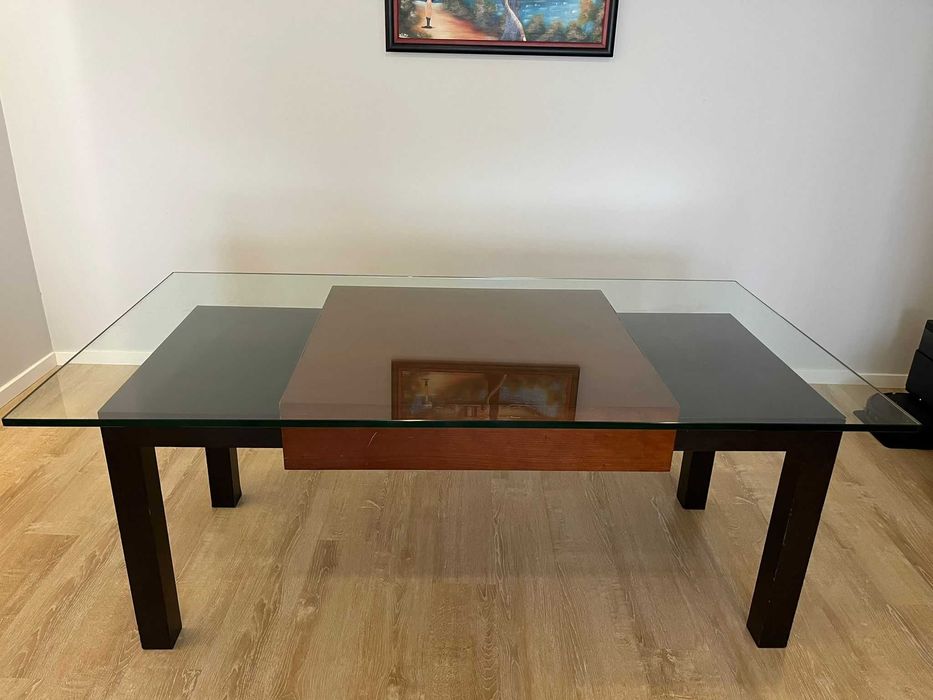 Móveis para Sala Estar/Jantar Nogueira e Wengé