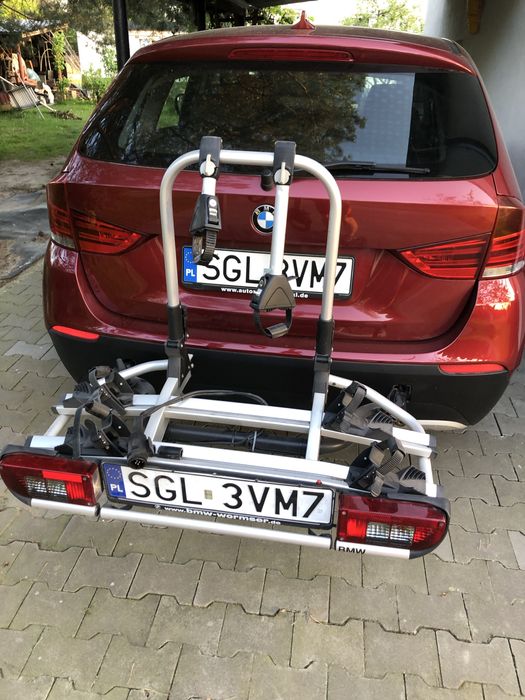 Oryginalny bagażnik rowerowy platforma BMW na 2 rowery