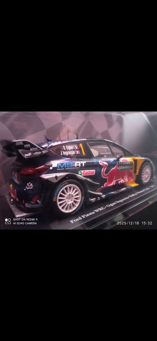 Miniatura Ford Fiesta WRC ogier rally monte carlo 2017