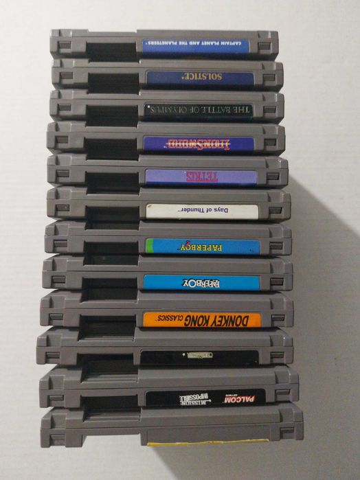 Lote jogos NES 2
