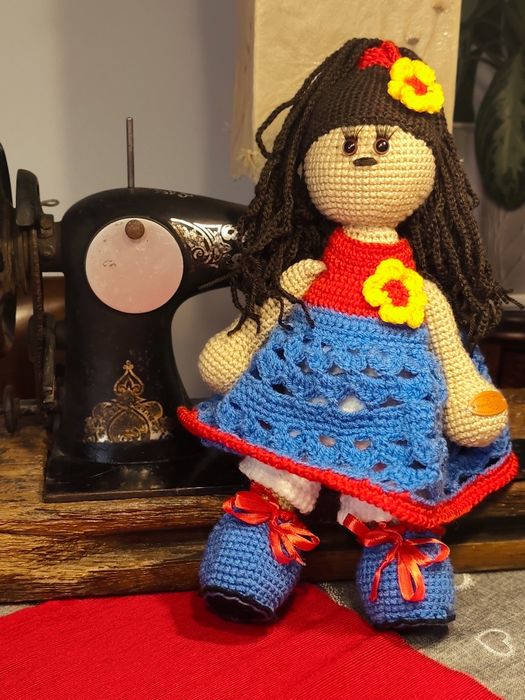 Lalka 2 maskotka handmade