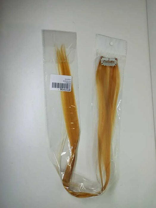 Набор пряди волос на клипсах  тресс для наращивания каникалон 7 штук