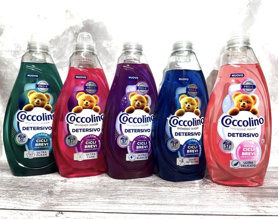 Гель для прання Coccolino Wonder Wash 1480мл для коротких програм