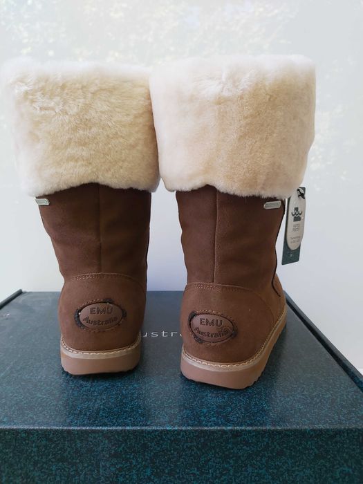 NOWE śniegowce EMU AUSTRALIA shoreline brąz rozmiar 37 botki kozaki