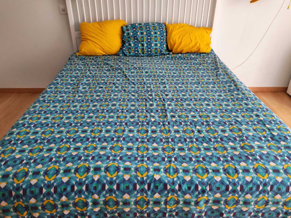 Capa de Edredão e almofadas