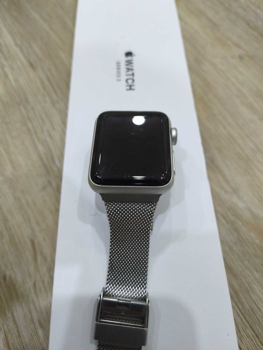 Apple Watch Series 3 GPS 38mm – Bom estado + extras