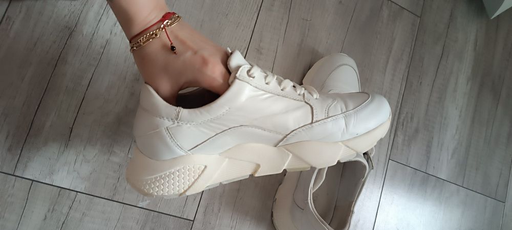 Sneakersy , buty skórzane  Wojas