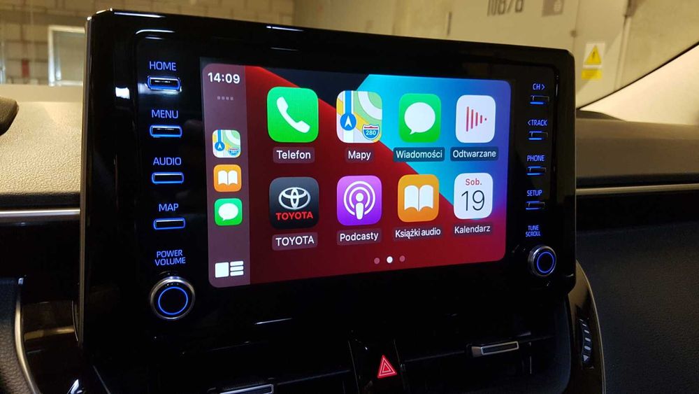 Toyota CarPlay Android Auto Aktywacja Toyota Rav4 Corolla C-HR Camry