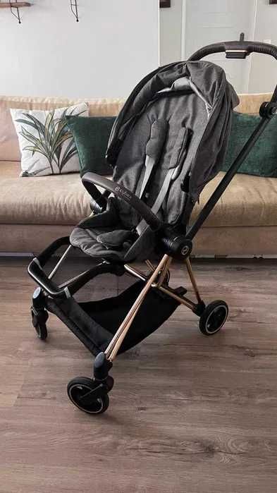 Carrinho Cybex Mios (Rose Gold) Platinum com Assento Grey Plus64585870527106120