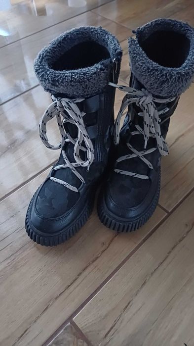 Buty zimowe/kozaczki dziewczęce roz. 31
