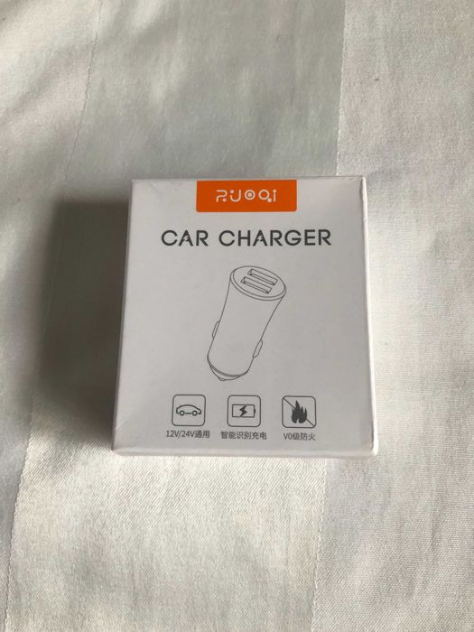 Автомобильное зарядное устройство(прикуриватель) 2 порта USB