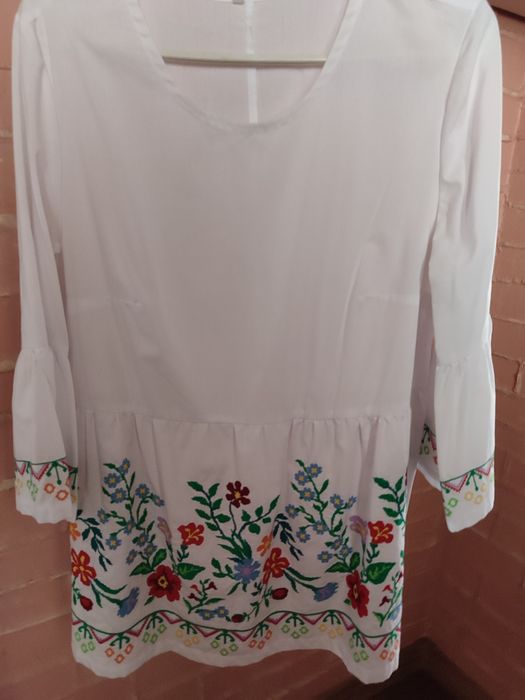 Вишиванка розмір 48, бавовна