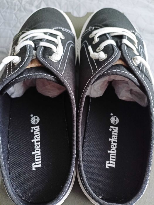 Timberland, нові текстильні мюлі. US 8,5