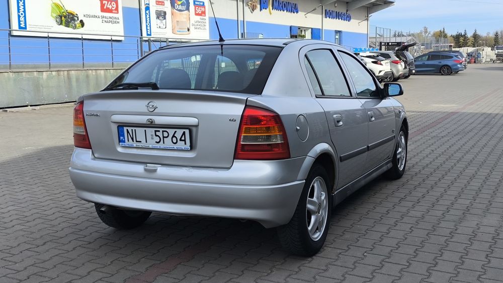 Opel Astra G 1.6 8V LPG 2029 • 2003 • Sprawna • Hatchback