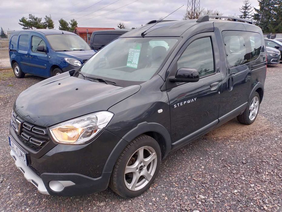Dacia Dokker Stepway 2018r. 1.6 109KM + LPG gaz do 2035r. Zarej. w PL