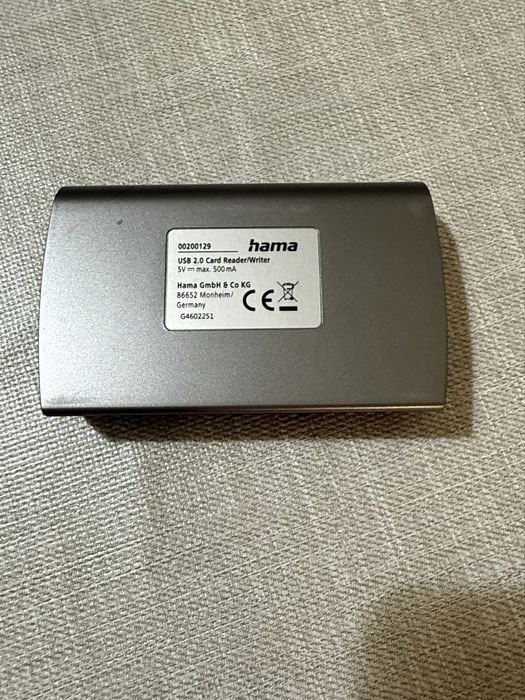 Leitor de cartões USB 2.0 Hama
