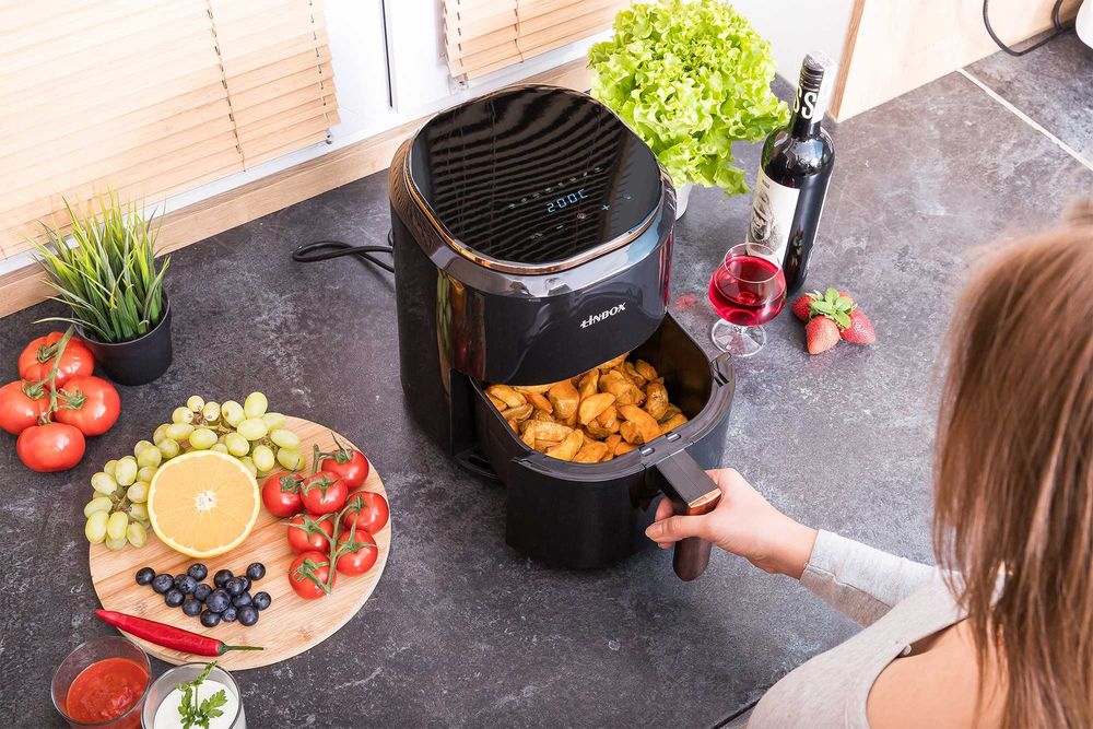 Frytkownica 4,5L 1400W beztłuszczowa Linbox POLSKIE MENU