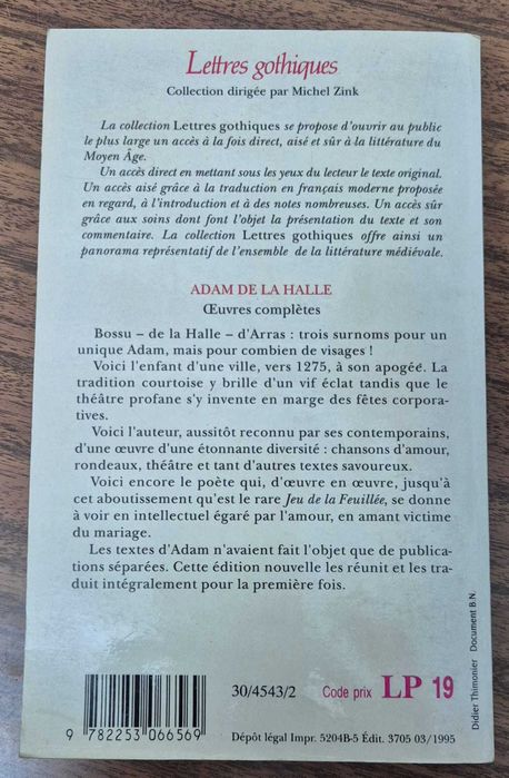 Adam de la Halle - Obras completas