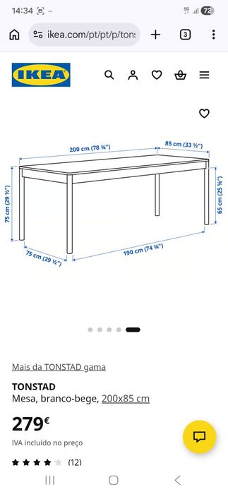 mesa com 6 cadeiras