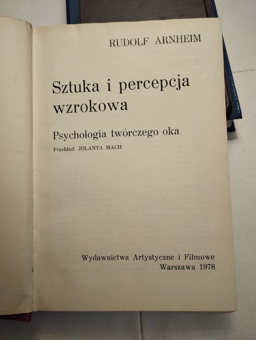 Arnhaim sztuka i percepcja wzrokowa