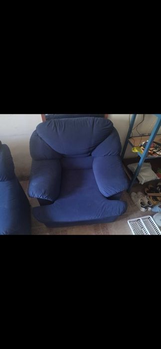 Sofá cama e duas poltronas!