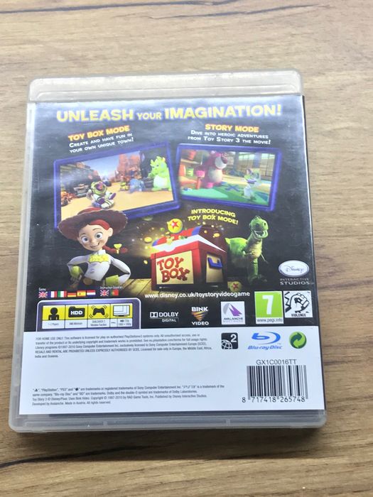 Gra oryginalna na konsole Sony PS3 Toy Story 3