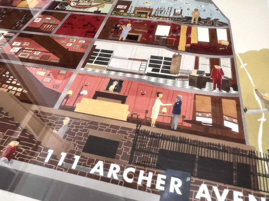 Max Dalton Royal Tenenbaums Filme Impressão 111 Archer Av Wes Anderson