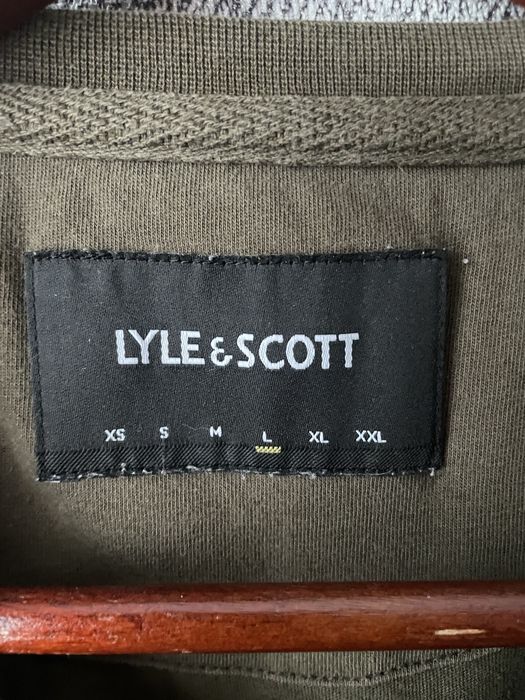 футболка lyle scott