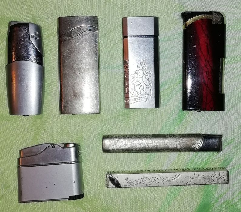 Зажигалки. Одним лотом. Jobon, pall mall, Ld,